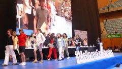 Estudiantes de Monforte el acto de reconocimiento a los mejores expedientes organizado por la Conseller�a de Cultura e Educaci�n