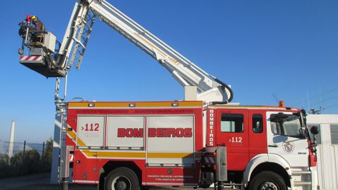Los Bomberos del Eume, en una imagen de archivo.