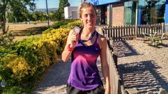 Melina Alonso, con el bronce conseguido en el Campeonato Mediterr�neo de Altafulla