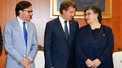 Jos� Julio Fern�ndez, Alberto N��ez Feijoo y Milagros Otero