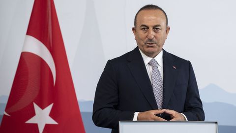 El ministro de Exteriores turco, Mevluet Cavusoglu