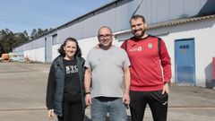 Gemma Villarquide, Miguel y Jacobo Balseiro