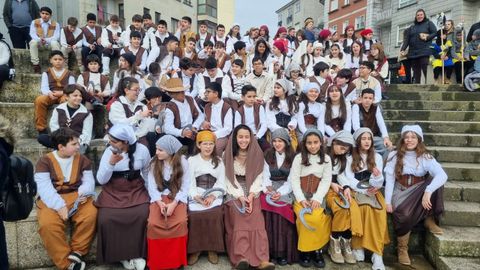 Desfile infantil en O Carballi�o
