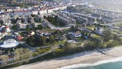 Recreaci�n virtual de Boiro cuando se desarrolle el plan parcial de Barra�a, que prev� unas 900 nuevas viviendas, 188 de ellas de protecci�n oficial