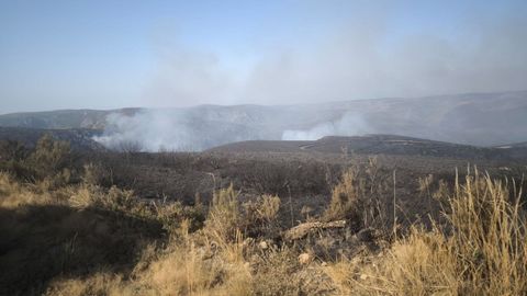Incendio en Chandrexa de Queixa