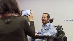 Echenique, en su comparecencia para explicar la negociaci�n con IU