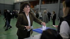 Los pol�ticos madrugaron para ir a votar