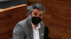 El consejero de Medio Rural y Cohesi�n Territorial del Principado de Asturias, Alejandro Calvo