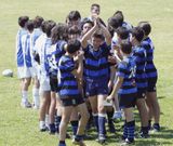 Alrededor de 750 jugadores disfrutaron del rugbi en As Lagoas Marcosende. 