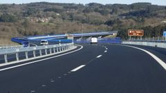 Imagen del tramo Palas de Rei-Melide, inaugurado el a�o pasado