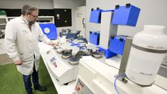 Sala de an�lisis f�sicos de prendas en Amslab