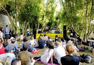 La naturaleza est� presente en el festival redondelano. 