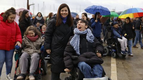 La iniciativa impulsada por Aspace Coru�a congreg� a entidades, familias y representantes institucionales