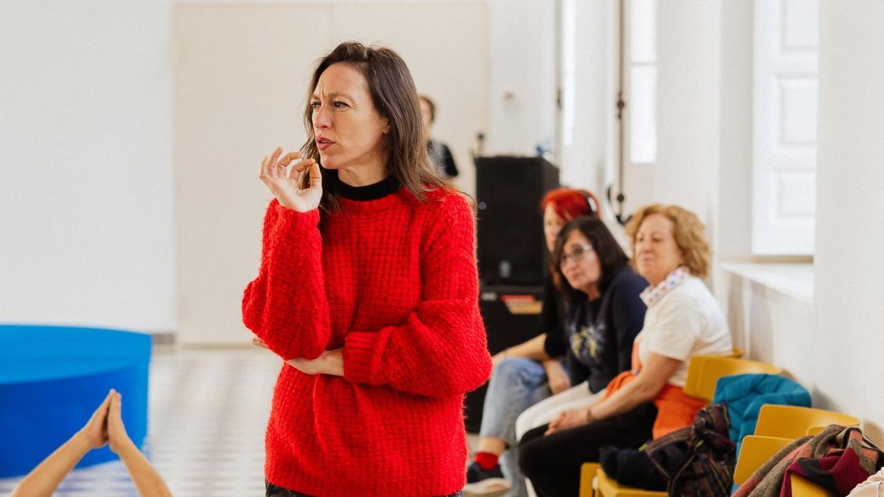 Luz Arcas: «El sonido de los cuerpos me da información sobre el ritmo»