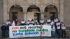 Nueva movilizaci�n de la Plataforma en Defensa do Centro de Sa�de de Seixo