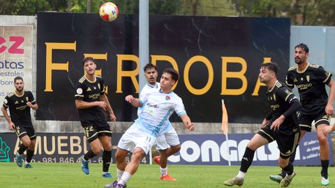 Partido de Tercera Federación entre el Boiro y el Compostela en el Campo municipal de Barraña