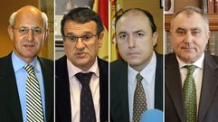Los candidatos a fiscal superior de Galicia