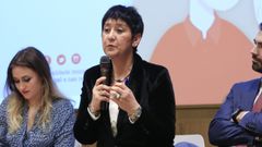 La concejala Olga L�pez durante una jornada de trabajo sobre atenci�n sociosanitaria