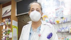 En la farmacia De la Llave, que regenta Margarita Mu�oz, notaron ayer m�s demanda de test de ant�genos.