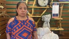 Mailin Romero tiene un punto de recogida de ayuda para Venezuela en su restaurante.