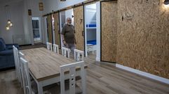 Francisco Arroyo, un hospitalero de Valladolid, recibe a los primeros peregrinos