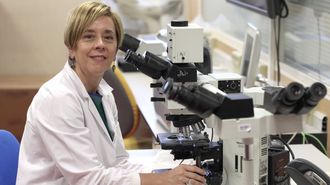 Marisol Soengas, en su laboratorio en el CNIO