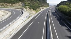 La autov�a de O Morrazo en Semana Santa durante la alarma sanitaria por el coronavirus