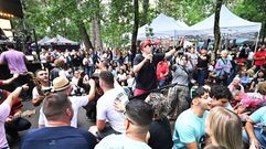 La fiesta de la empanada empez� con lluvia, pero acab� con buen tiempo y mejor humor