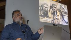 Fernando Cobos ofreci� una conferencia convocado por el Colexio de Arquitectos de Galicia