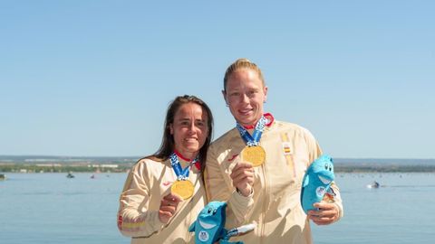 Miriam Vega e Isabel Contreras conquistan el segundo oro para Espa�a en los Juegos Mediterr�neos