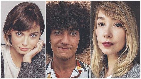 Andrea Abreu, Mario Garc�a Obrero, Margaryta Yakovenko. 