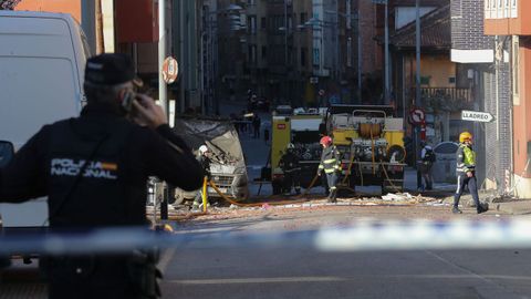 Explosi�n de gas en Mieres