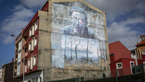 Mural en Rianxo