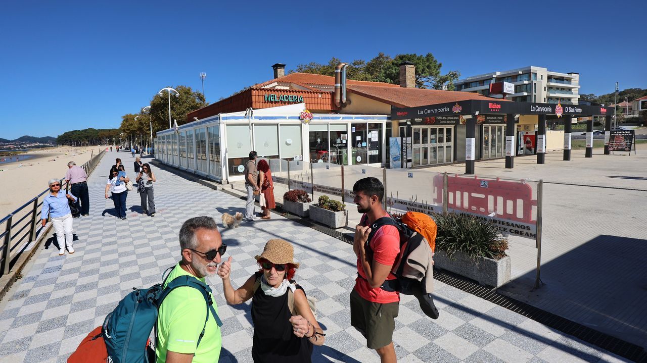 El solar del Di San Remo de Samil será una zona verde mientras no se amplíe el paseo