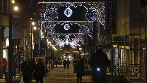 Alumbrado de Navidad en Lugo