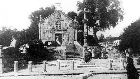 La capilla de San Honorato fue construida en O Couto en 1720
