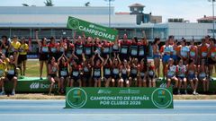 El equipo ourensano celebra su triunfo en Pamplona