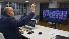 Reuni�n telem�tica del comit� ejecutivo del PP ourensano