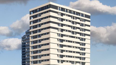 La Torre Amura tiene 16 plantas