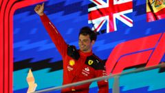 Carlos Sainz.Carlos Sainz, piloto de Ferrari