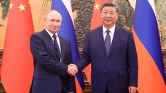 Reunin entre Vladimir Putin y Xi Jinping