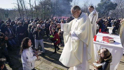 Despu�s de la misa fue la bendici�n de las mascotas
