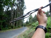 El robo de cable se produjo en la parroquia de Magalofes.