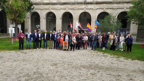 Reconocimiento a los siete de Gijn en Celanova, Galicia