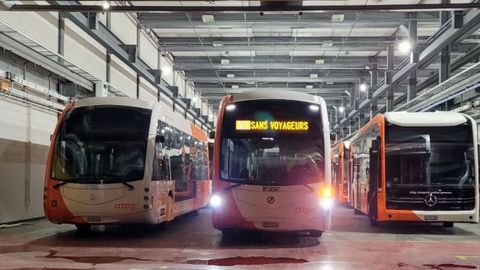 Autobuses de Alsa en Ginebra