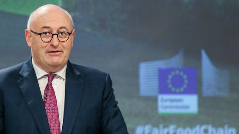 El comisario de Agricultura y Desarrollo, Phil Hogan