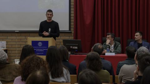 Acto del D�a da Terra en la Escola Polit�cnica Superior de Lugo