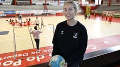 La actual delegada del Porri�o Claudia Blanco, exjugadora.