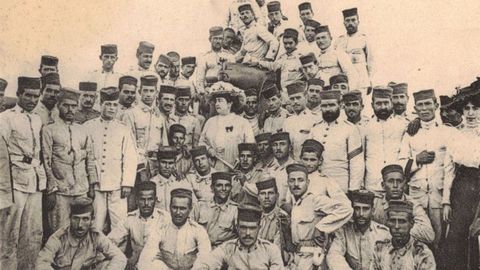 �Heraldo de Madrid� envi� a Carmen de Burgos en 1909 como corresponsal a la guerra hispano-marroqu� en Melilla.