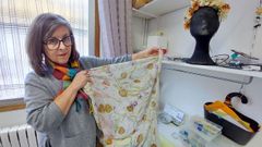 Pilar Rodr�guez Gonda, artesana textil de Monforte